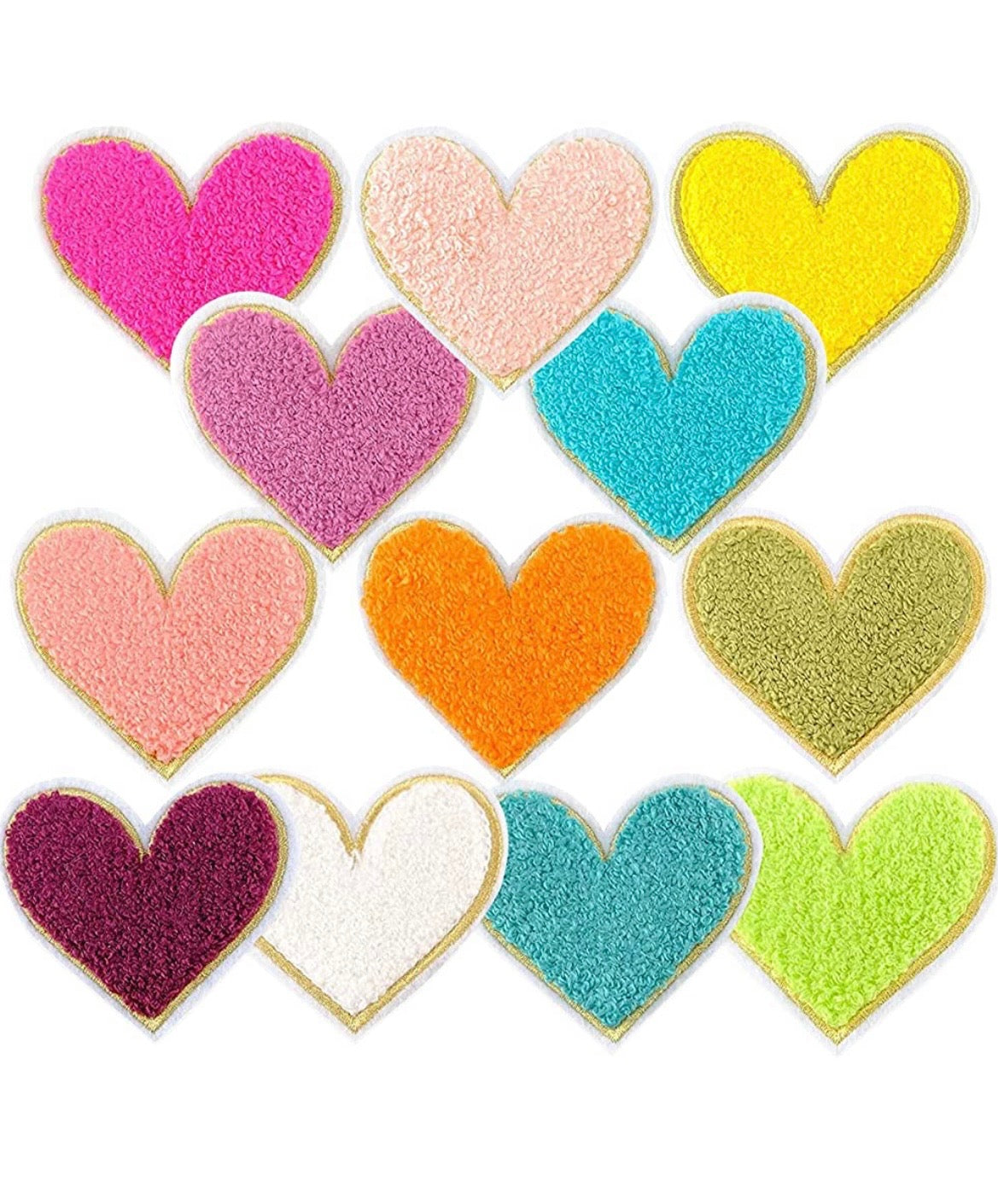 Heart Iron-On Patch