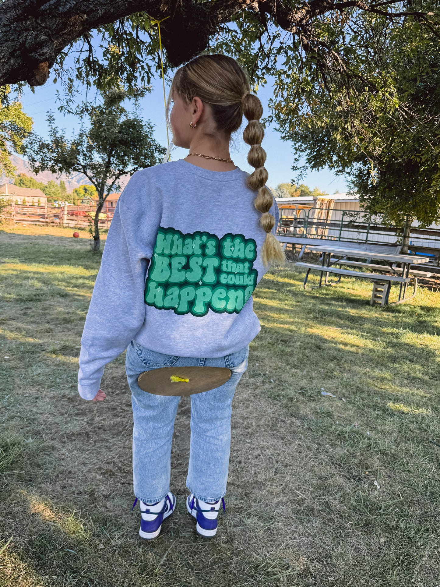 What's the Best That Could Happen Crewneck