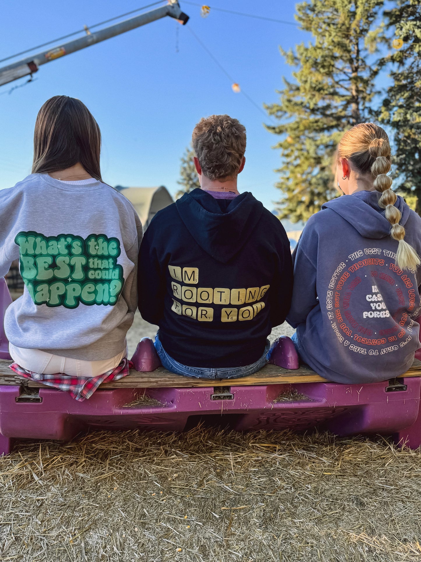 I'm Rooting For You Zip Up Hoodie